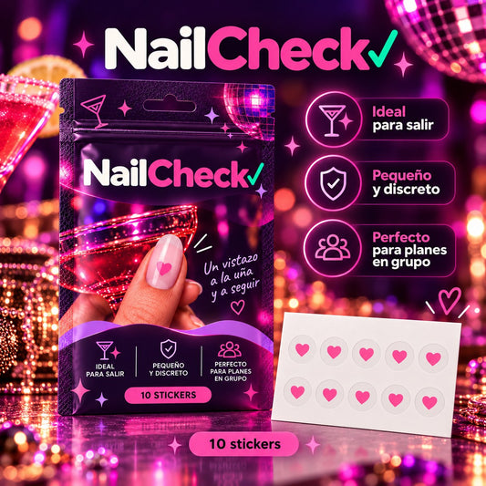 NailCheck: ideal para salir, pequeño y discreto, perfecto para planes en grupo
